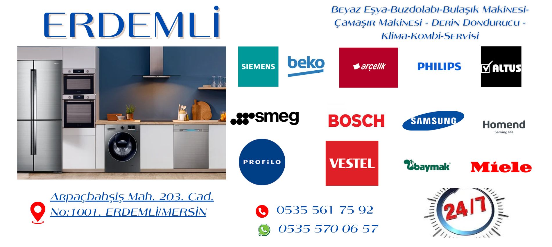 Erdemli Beyaz Eşya